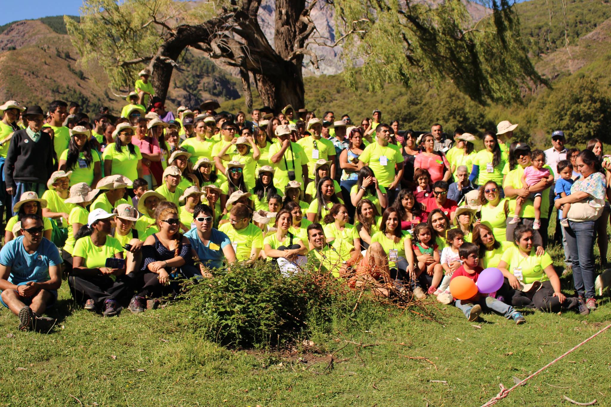 Voluntarios de OPSO en acción